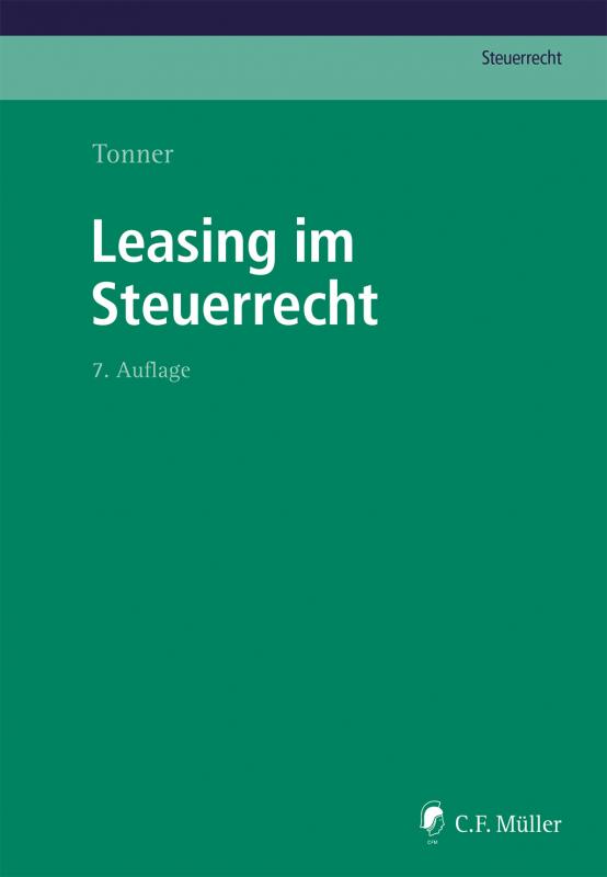 Cover-Bild Leasing im Steuerrecht