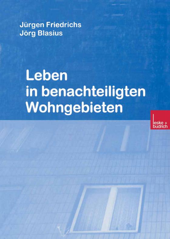 Cover-Bild Leben in benachteiligten Wohngebieten