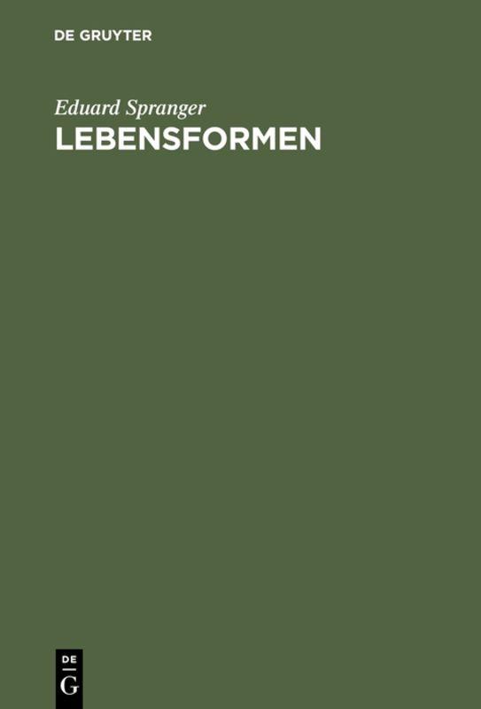 Cover-Bild Lebensformen