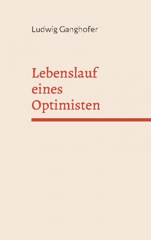 Cover-Bild Lebenslauf eines Optimisten