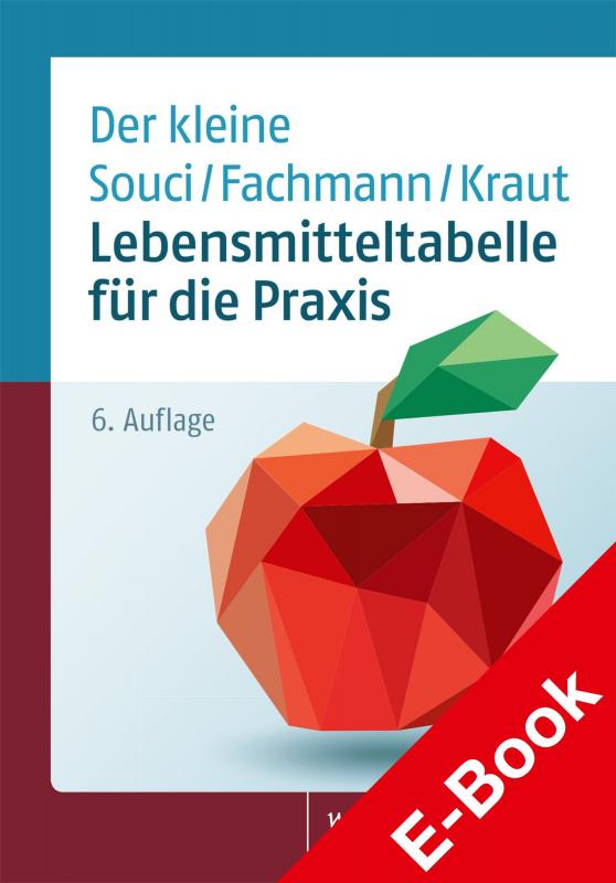 Cover-Bild Lebensmitteltabelle für die Praxis