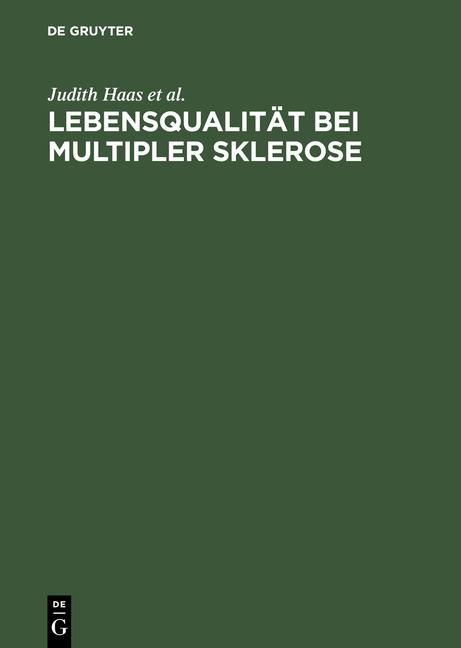 Cover-Bild Lebensqualität bei Multipler Sklerose