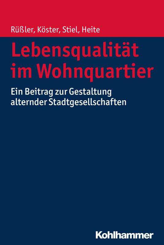 Cover-Bild Lebensqualität im Wohnquartier