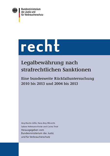 Cover-Bild Legalbewährung nach strafrechtlichen Sanktionen