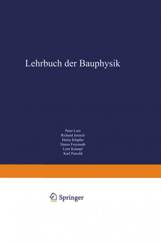 Cover-Bild Lehrbuch der Bauphysik