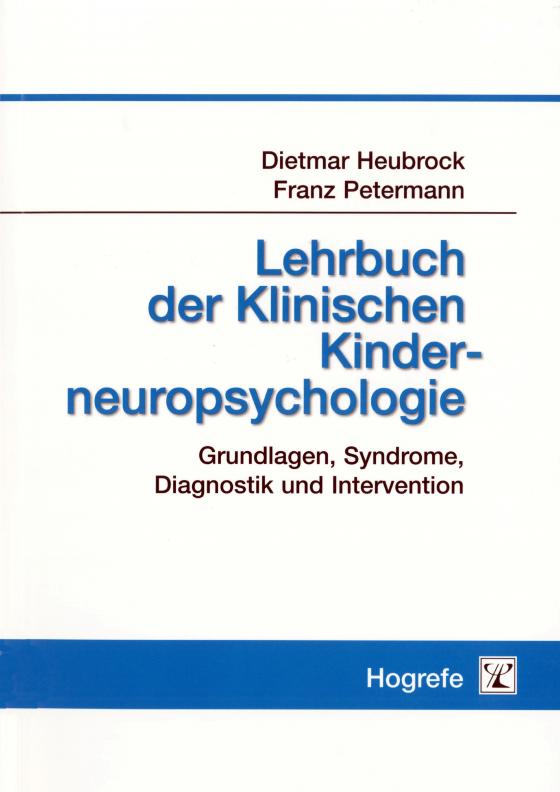 Cover-Bild Lehrbuch der Klinischen Kinderneuropsychologie