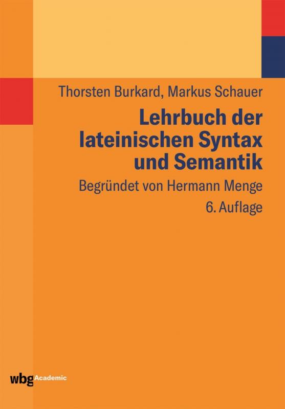 Cover-Bild Lehrbuch der lateinischen Syntax und Semantik