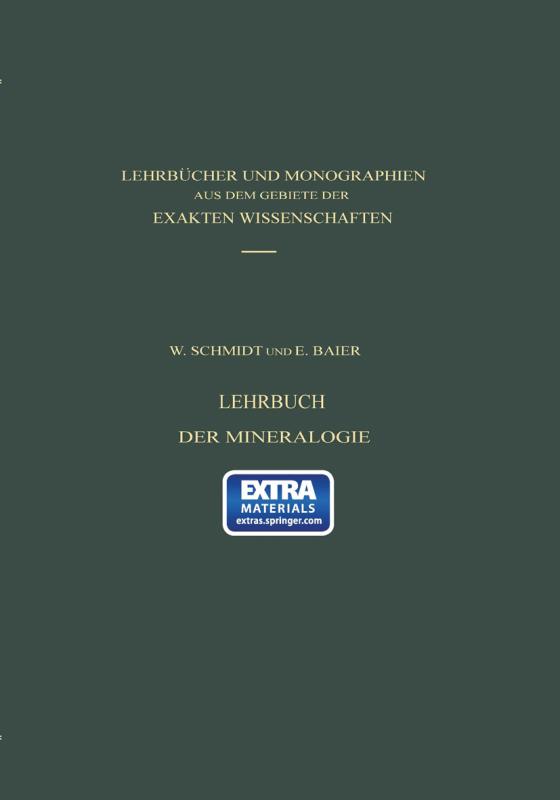 Cover-Bild Lehrbuch der Mineralogie