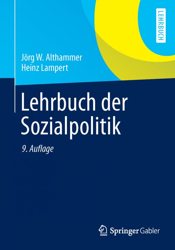 Cover-Bild Lehrbuch der Sozialpolitik