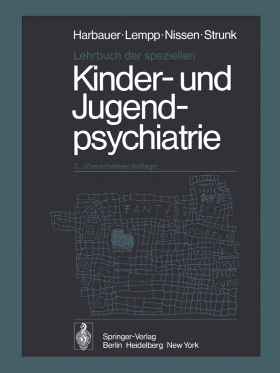 Cover-Bild Lehrbuch der speziellen Kinder- und Jugendpsychiatrie