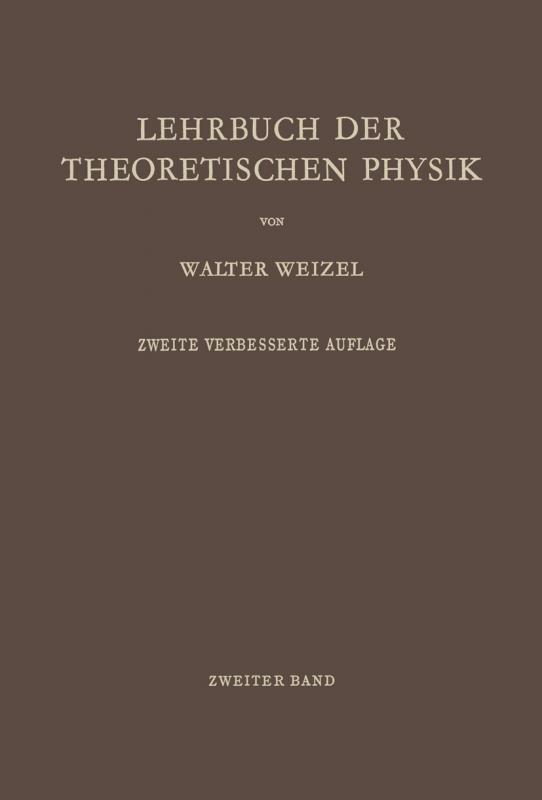 Cover-Bild Lehrbuch der Theoretischen Physik