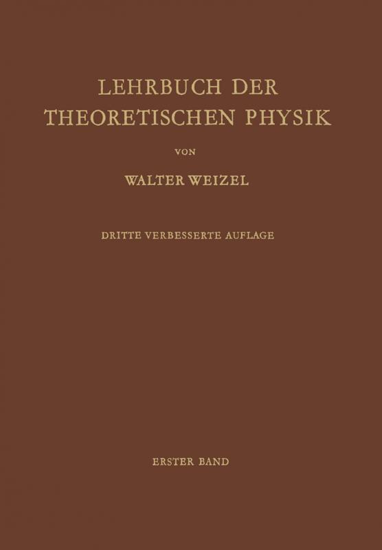 Cover-Bild Lehrbuch der Theoretischen Physik
