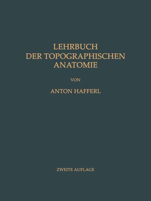 Cover-Bild Lehrbuch der topographischen Anatomie