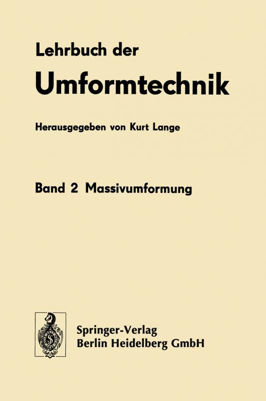 Cover-Bild Lehrbuch der Umformtechnik