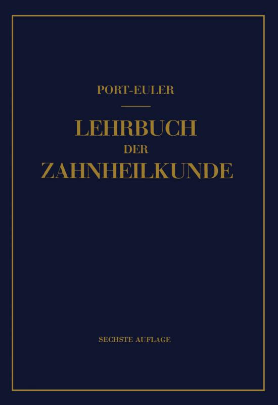 Cover-Bild Lehrbuch der Zahnheilkunde