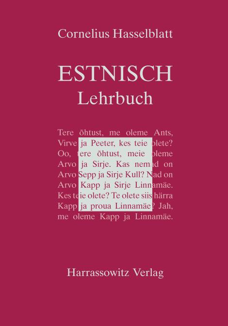 Cover-Bild Lehrbuch des Estnischen