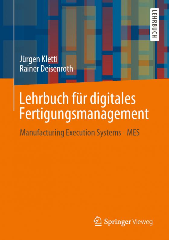 Cover-Bild Lehrbuch für digitales Fertigungsmanagement