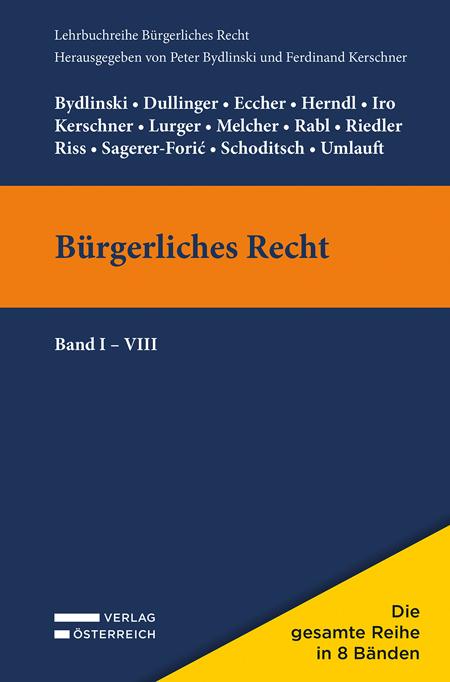 Cover-Bild Lehrbuchreihe Bürgerliches Recht