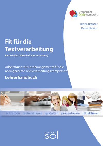 Cover-Bild Lehrerhandbuch Fit für die Textverarbeitung