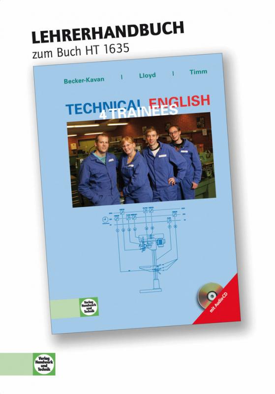 Cover-Bild Lehrerhandbuch Technical English 4 Trainees
