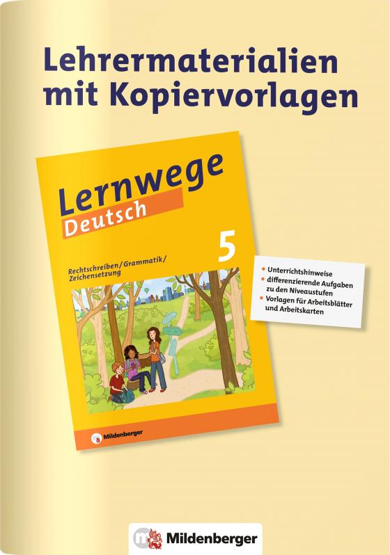 Cover-Bild Lehrerservice „Rechtschreiben / Grammatik / Zeichensetzung 5“