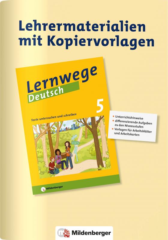 Cover-Bild Lehrerservice zu „Texte untersuchen und schreiben 5“