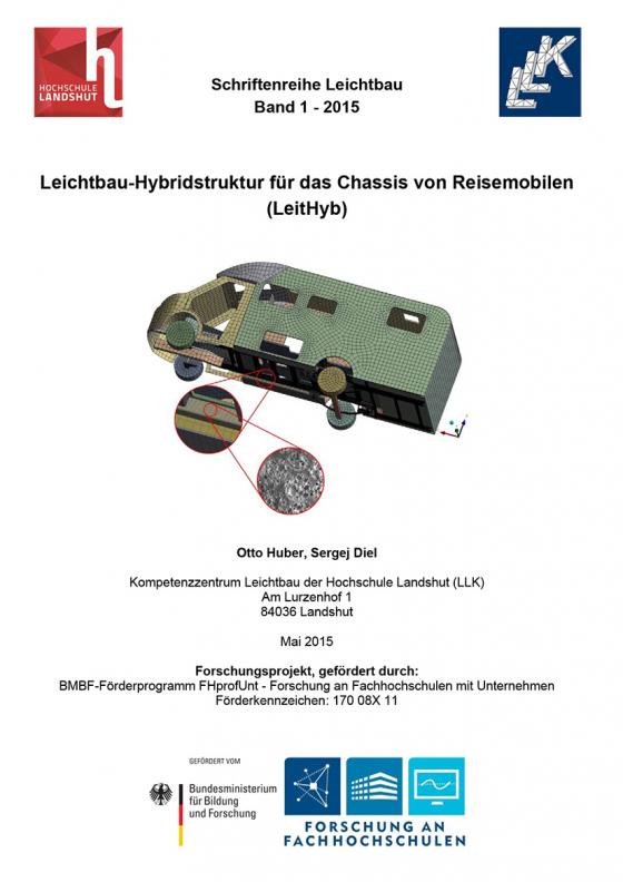 Cover-Bild Leichtbau-Hybridstruktur für das Chassis von Reisemobilen (LeitHyb)