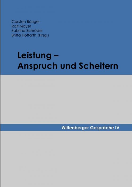 Cover-Bild Leistung - Anspruch und Scheitern