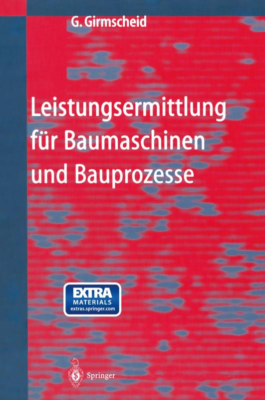 Cover-Bild Leistungsermittlung für Baumaschinen und Bauprozesse