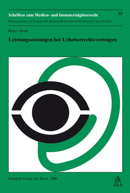 Cover-Bild Leistungsstörungen bei Urheberrechtsverträgen