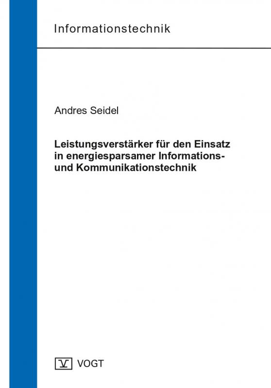 Cover-Bild Leistungsverstärker für den Einsatz in energiesparsamer Informations- und Kommunikationstechnik