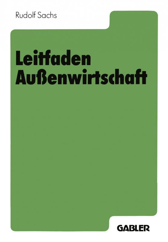 Cover-Bild Leitfaden Außenwirtschaft