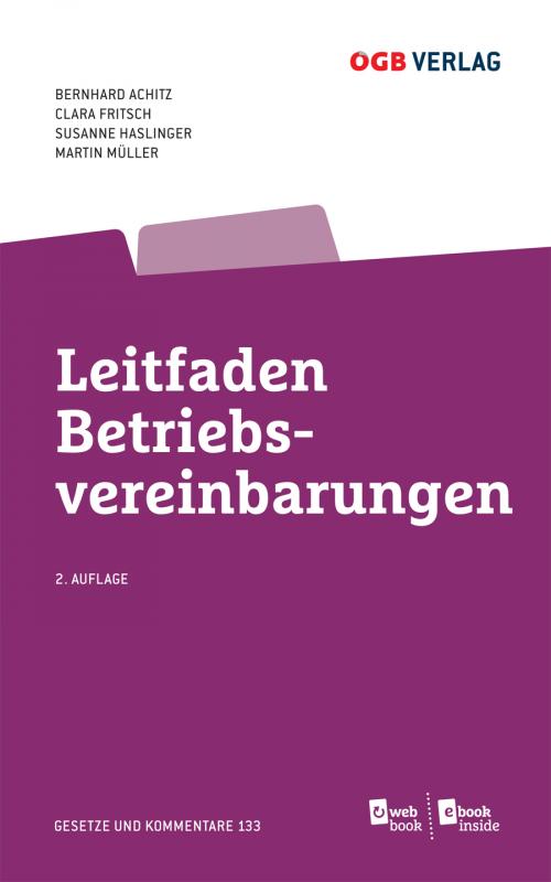 Cover-Bild Leitfaden Betriebsvereinbarungen