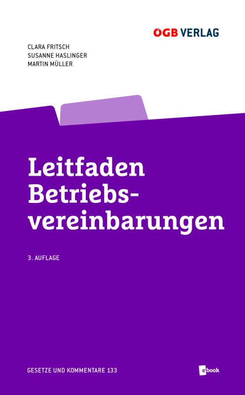 Cover-Bild Leitfaden Betriebsvereinbarungen