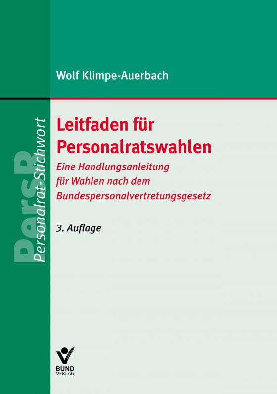 Cover-Bild Leitfaden für Personalratswahlen