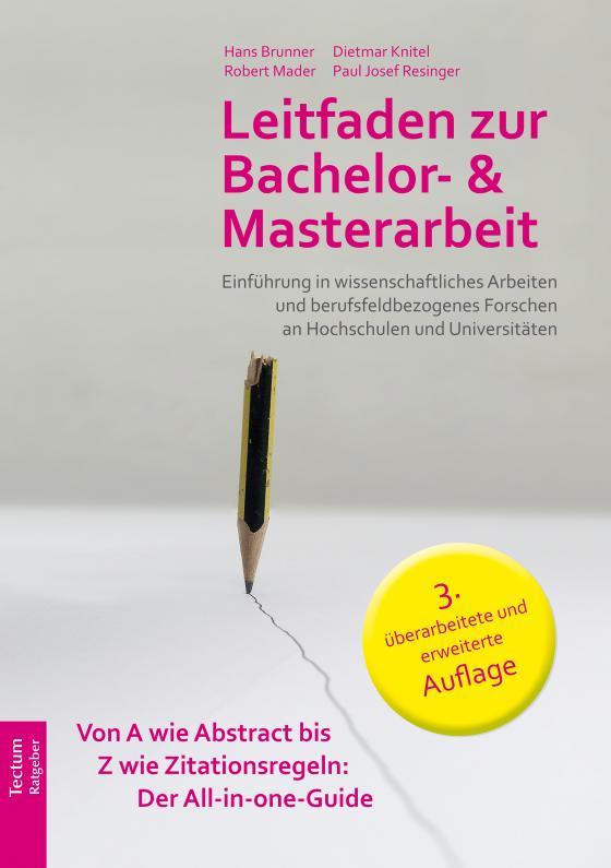 Cover-Bild Leitfaden zur Bachelor- und Masterarbeit