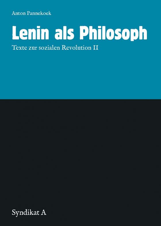 Cover-Bild Lenin als Philosoph