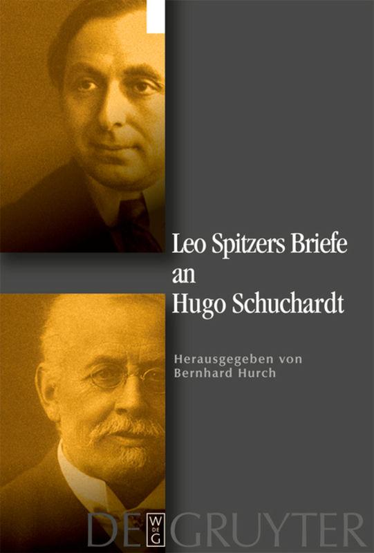 Cover-Bild Leo Spitzers Briefe an Hugo Schuchardt