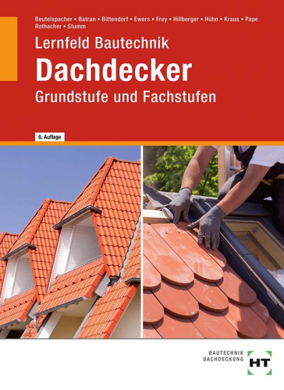 Cover-Bild Lernfeld Bautechnik Dachdecker