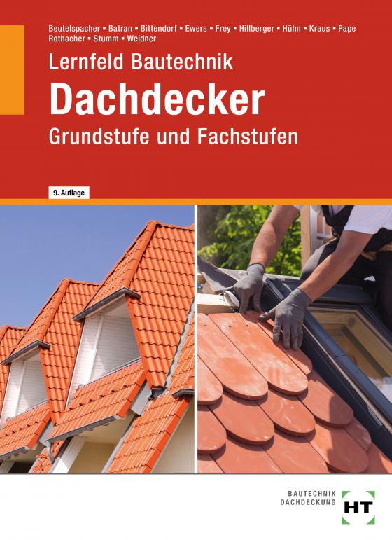 Cover-Bild Lernfeld Bautechnik Dachdecker