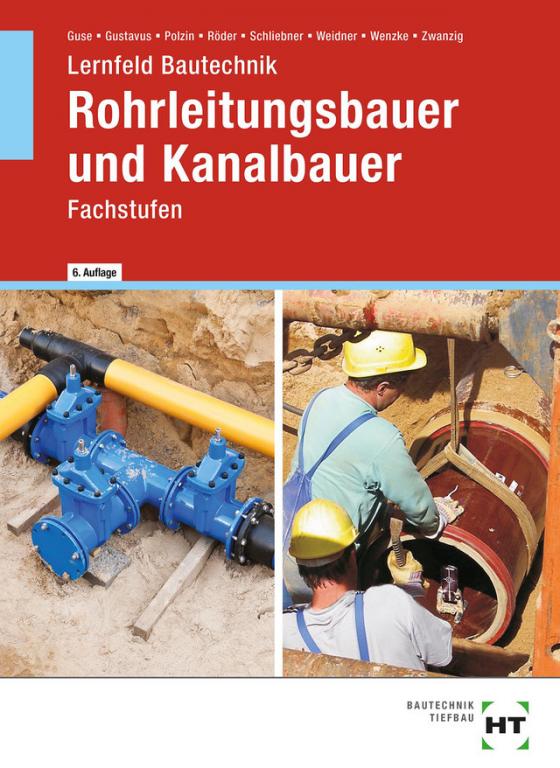 Cover-Bild Lernfeld Bautechnik Rohrleitungsbauer und Kanalbauer