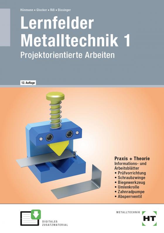 Cover-Bild Lernfelder Metalltechnik 1