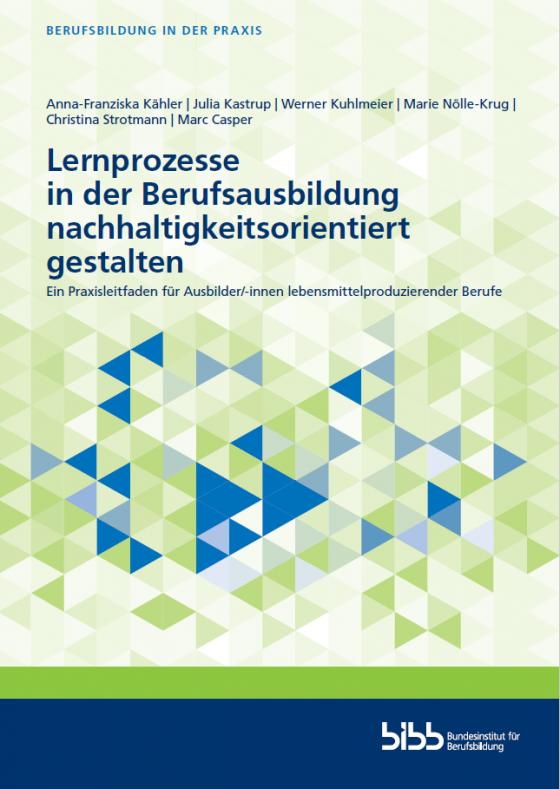 Cover-Bild Lernprozesse in der Berufsausbildung nachhaltigkeitsorientiert gestalten