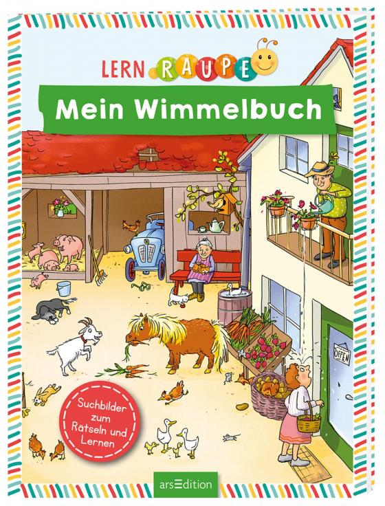 Cover-Bild Lernraupe – Mein Wimmelbuch