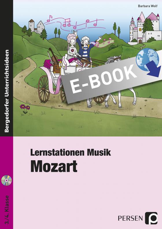 Cover-Bild Lernstationen Musik: Mozart