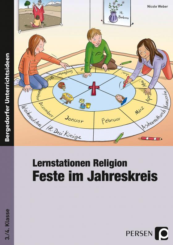 Cover-Bild Lernstationen Religion: Feste im Jahreskreis