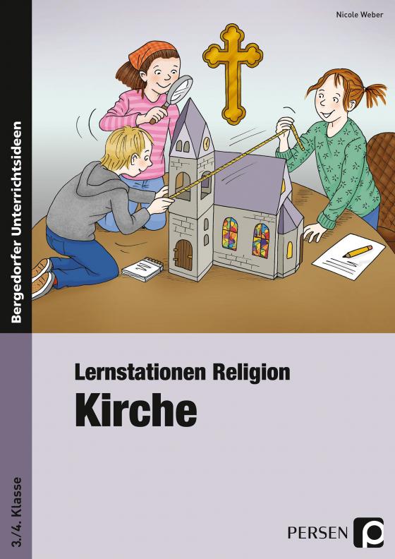 Cover-Bild Lernstationen Religion: Kirche
