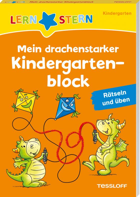 Cover-Bild LERNSTERN. Mein drachenstarker Kindergartenblock. Rätseln und üben