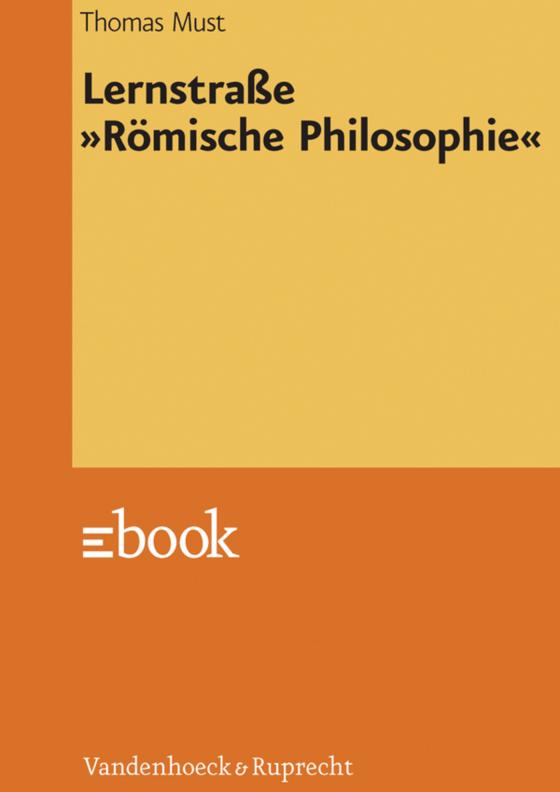 Cover-Bild Lernstraße »Römische Philosophie«