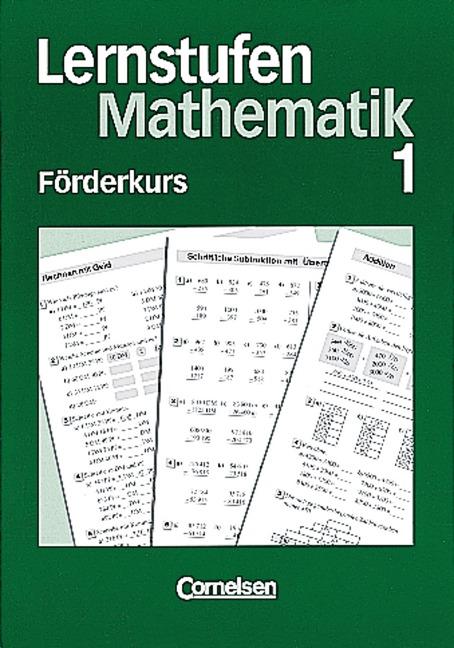 Cover-Bild Lernstufen Mathematik - Förderkurse / 5. Schuljahr - Förderkurs 1